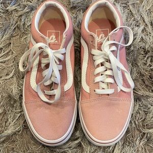 NEW Vans Blush Pink & White Old Skool Sneakers